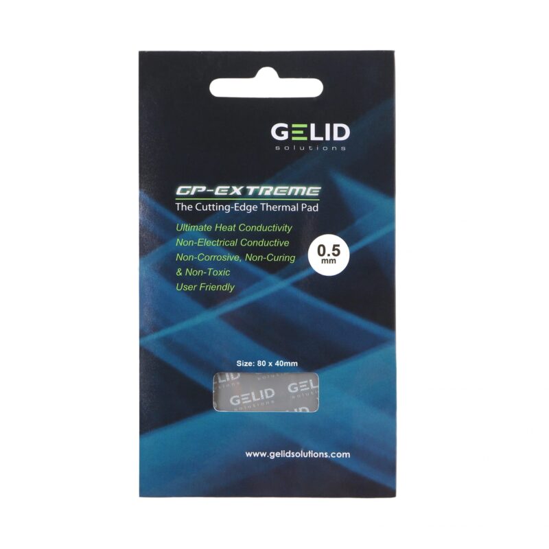 Термопрокладка GELID GP-Extreme TP-GP01-A (80x40x0.5мм, 12 Вт/мК)