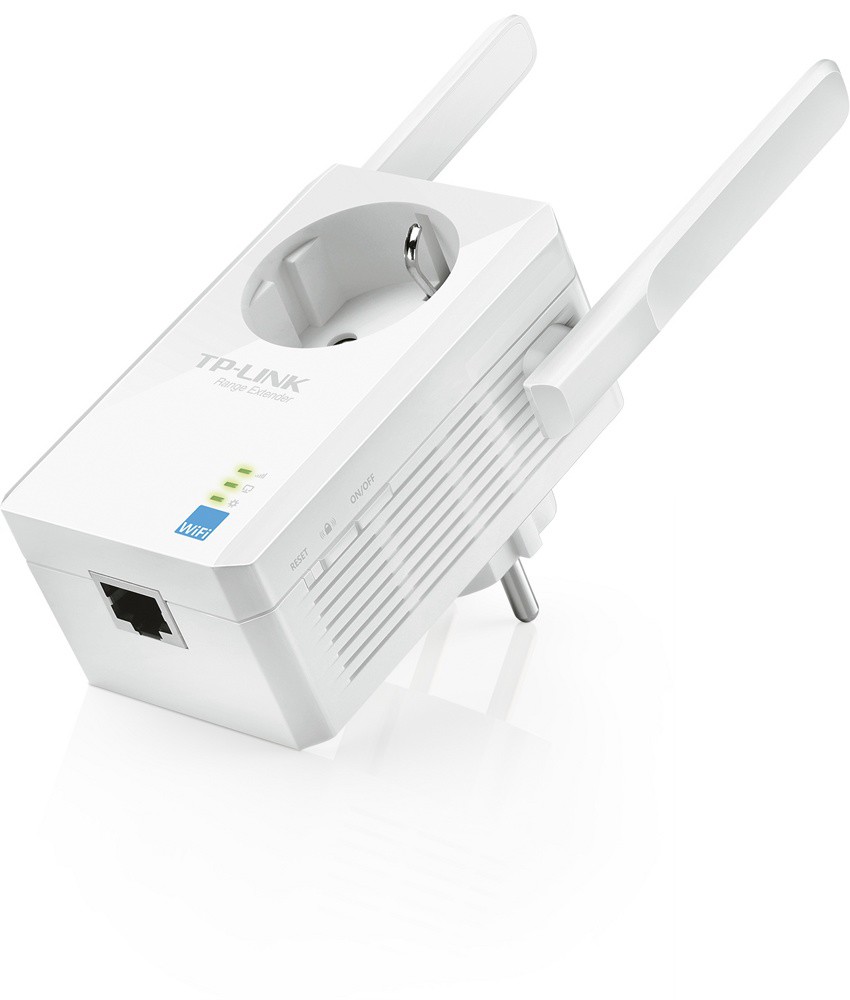 Репитер WiFi TP-LINK TL-WA860RE (300Mbit/s, LAN, сквозная розетка)