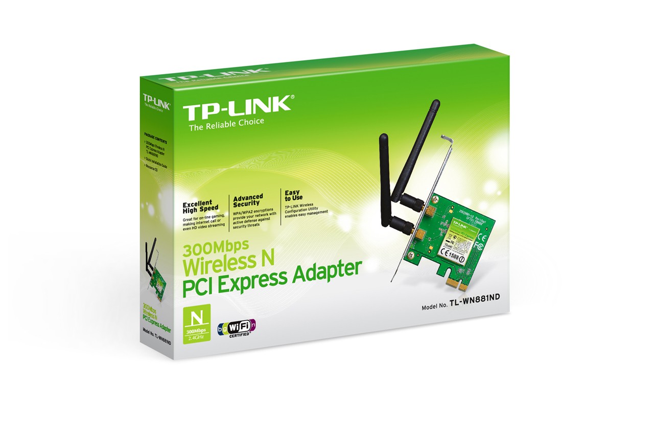 Сетевой адаптер Wi-Fi TP-Link TL-WN881ND
