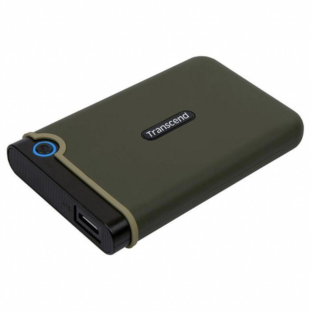 Внешний жесткий диск 2Tb Transcend StoreJet 25M3 Slim (TS2TSJ25M3G) Military Green 2.5" USB 3.0