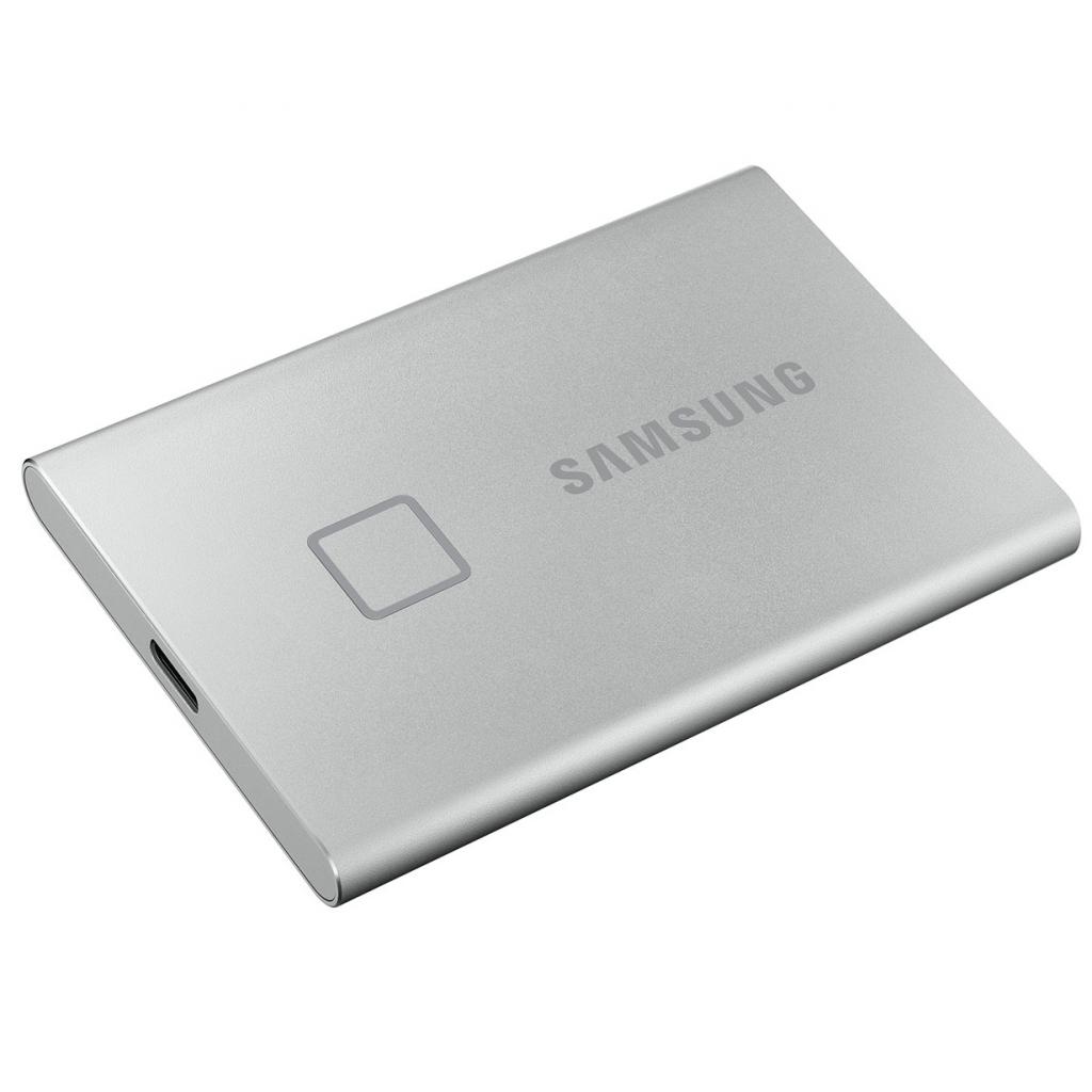 Внешний жесткий диск SSD 1Tb Samsung Touch T7 (MU-PC1T0S) Silver