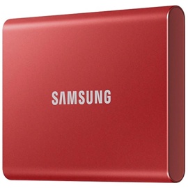 Внешний жесткий диск SSD 1Tb Samsung T7 Touch MU-PC1T0R Red