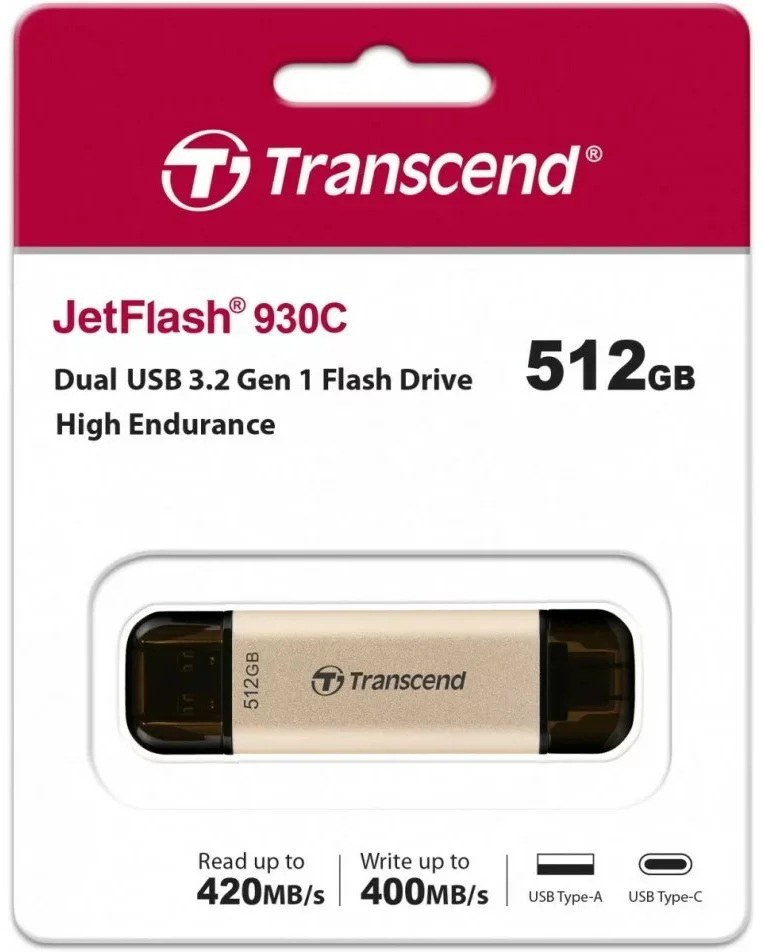 Usb flash disk 512Gb Transcend JetFlash 930C (TS512GJF930C)