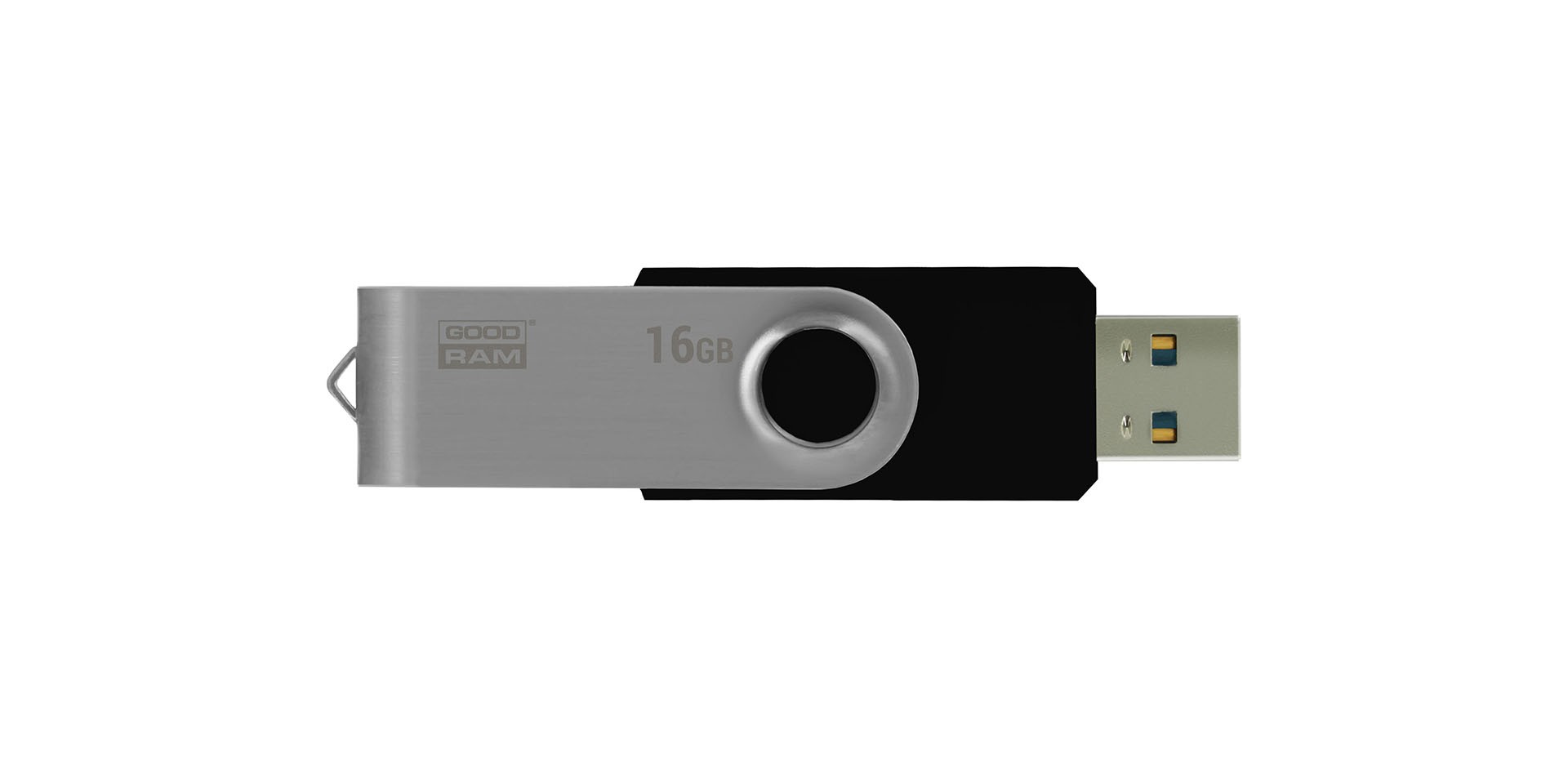 USB flash disk 64Gb Goodram Twister (UTS3-0640K0R11) Black (раскладной корпус, пластик, USB 3.0)