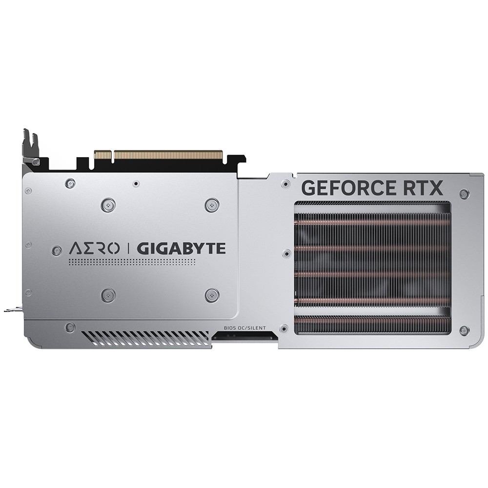 Видеокарта Gigabyte RTX 4070 AERO OC 12G White (GV-N4070AERO OC-12GD)