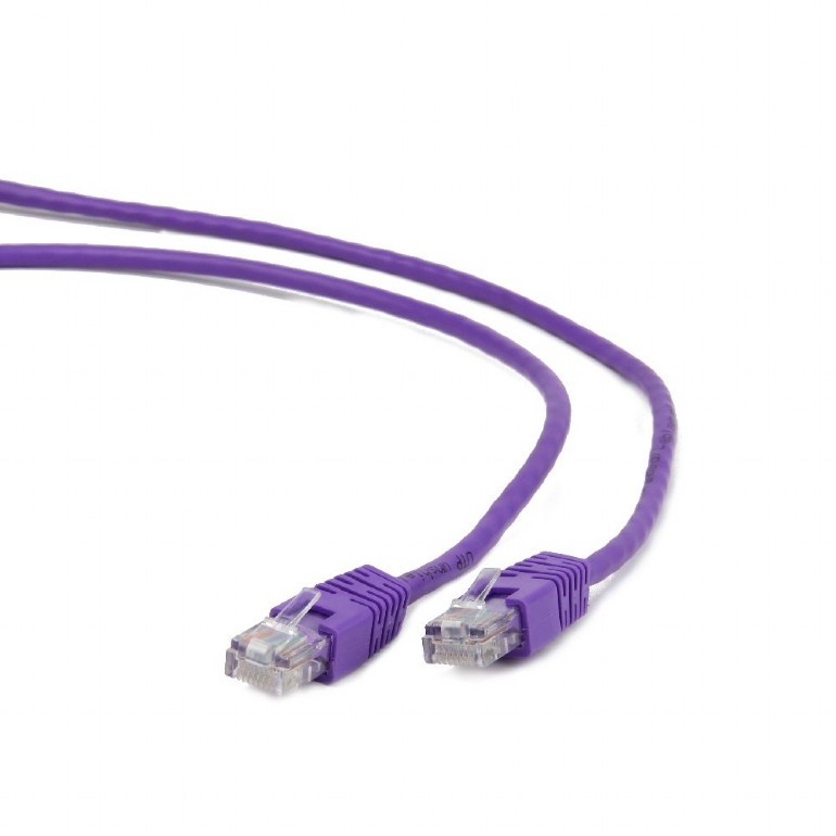 Патч-корд Cablexpert PP12-0.25M/V  0.25m Violet