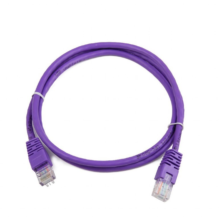 Патч-корд Cablexpert PP12-0.25M/V  0.25m Violet