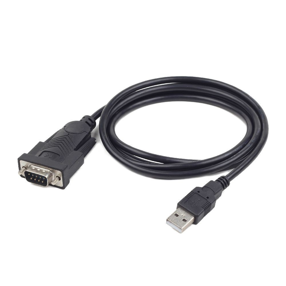 Переходник Cablexpert UAS-DB9M-02 (USB -> COM 9p) black 1.5m
