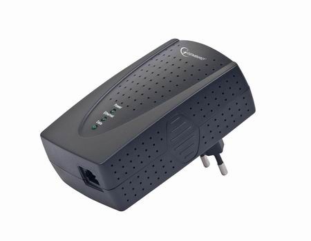 PowerLine-адаптер Gembird NIC-HP2 (HomePlug (2pcs) 85Mbps)