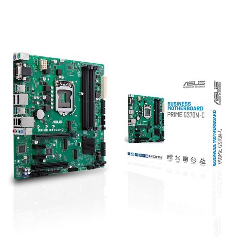 Материнская плата ASUS PRIME Q370M-C Q370 4xDDR4-2666 2xM.2 USB3.1 gen2 (A) ATX (Socket AM4)