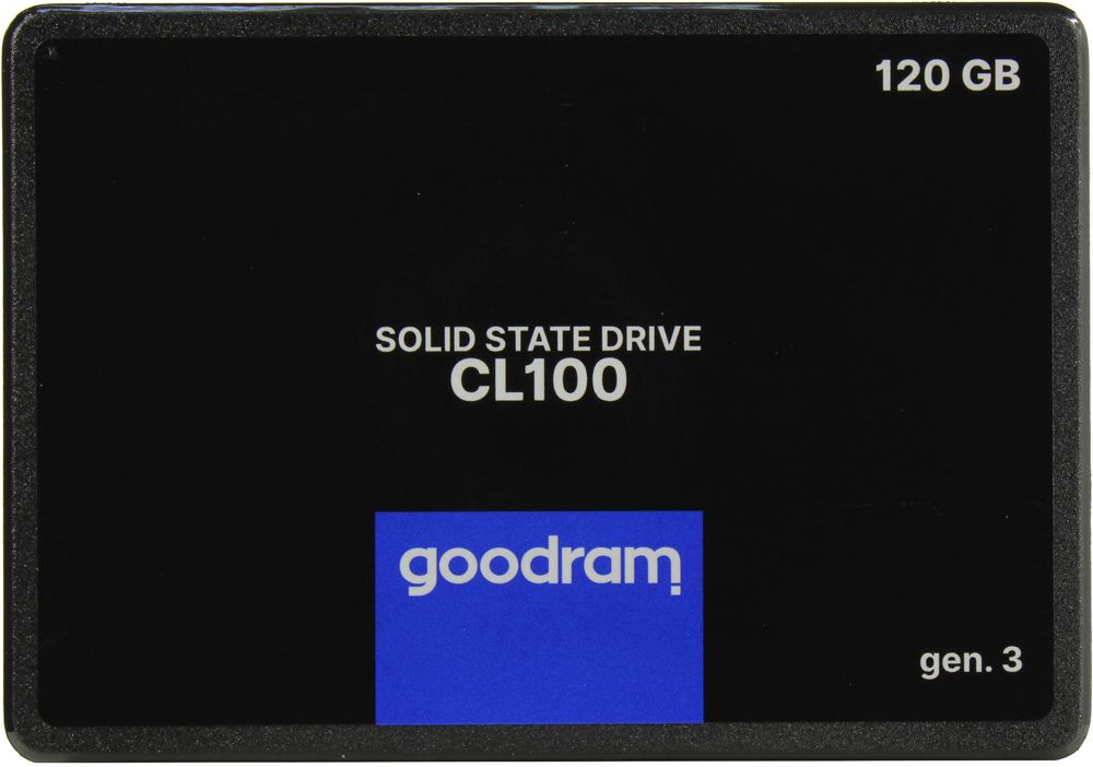 Жесткий диск SSD 120Gb Goodram CL100 Gen. 3 (SSDPR-CL100-120-G3) 2.5" 7mm, SATA