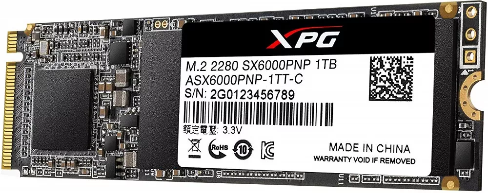   SSD 1Tb A-Data XPG SX6000 Pro (ASX6000PNP-1TT-C)