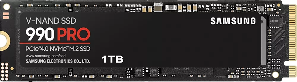 Жесткий диск SSD 1Tb Samsung 990 PRO (MZ-V9P1T0BW)