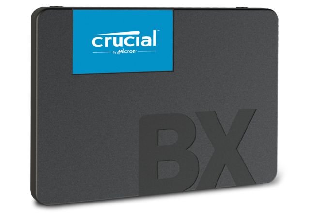   SSD 240Gb Crucial BX500 (CT240BX500SSD1) (SATA-6Gb/s, 2.5", 540/500Mb/s)