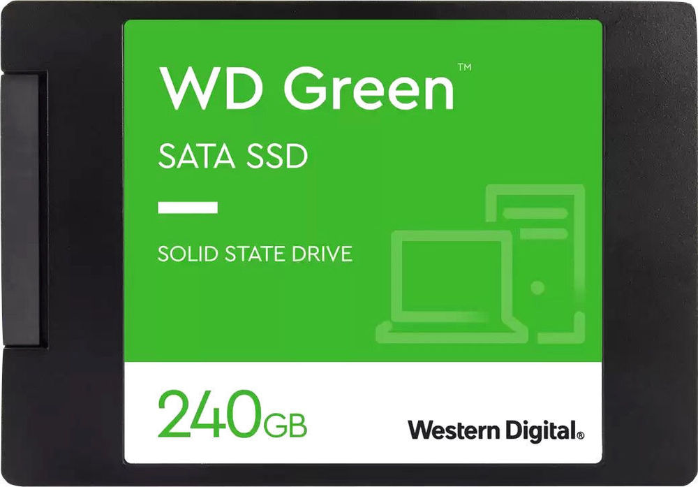 Жесткий диск SSD 240Gb Western Digital Green (WDS240G3G0A)