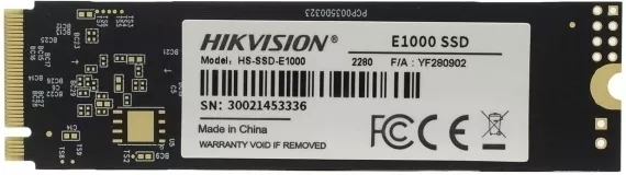 Жесткий диск SSD 512Gb Hikvision HS-SSD-E1000/512G