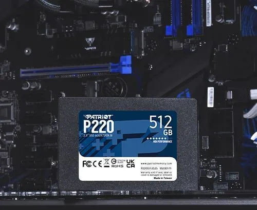 Жесткий диск SSD 512Gb Patriot P220 (P220S512G25)