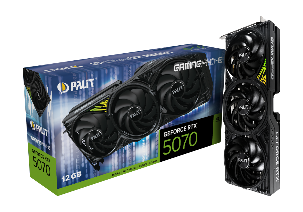 Видеокарта Palit RTX 5070 GamingPro-S (NE75070019K9-GB2050U)