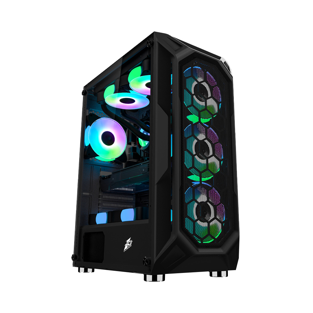 Корпус 1stPlayer Firebase X6 (черный) (X6-3G6P-1G6)