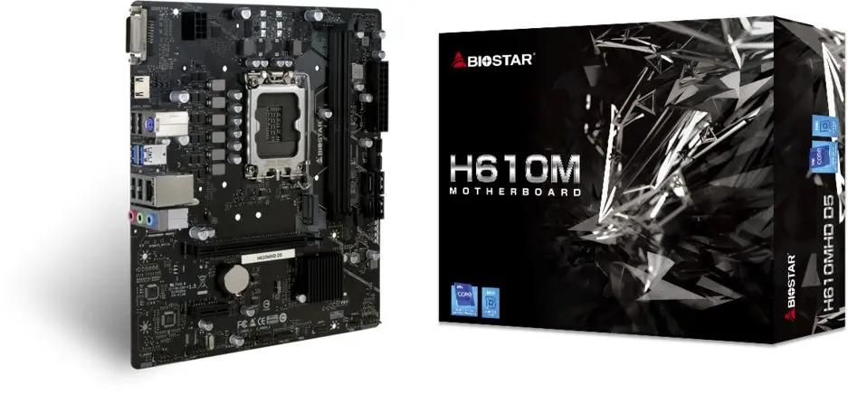 Материнская плата Biostar H610MHD D5