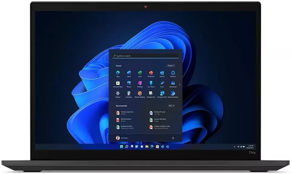 Ноутбук Lenovo ThinkPad T14s Gen 4 Deep Black (21F6003WRT)