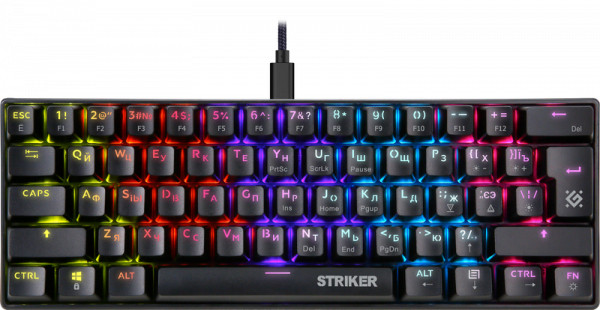Клавиатура Defender Striker GK-380L (45380)