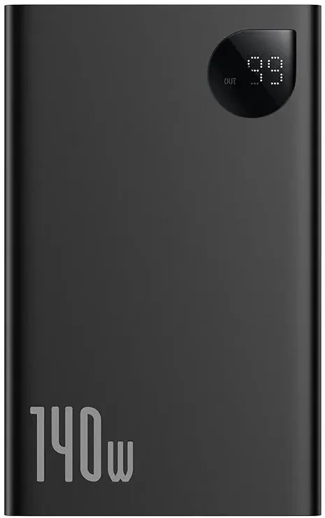 Портативное зарядное устройство Baseus Adaman Digital Display Fast Charge Power Bank 140W (черный) (P10021508113-00)