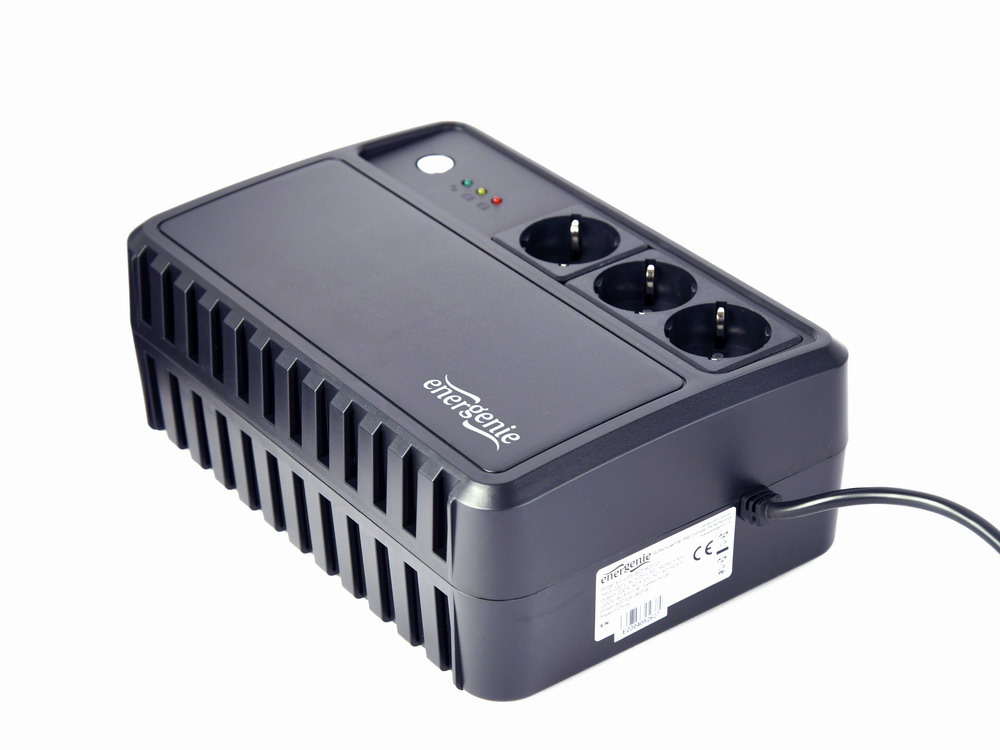 Источник бесперебойного питания 600VA Gembird EG-UPS-3SDT600-01