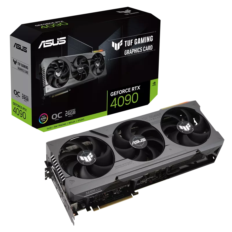 Видеокарта Asus RTX 4090 TUF Gaming OC (TUF-RTX4090-O24G-GAMING)