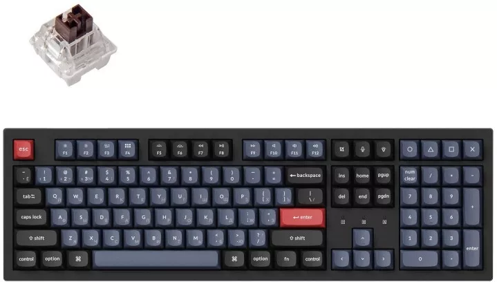 Клавиатура Keychron K10 Pro RGB (K10P-H3-RU) (Keychron K Pro Brown)