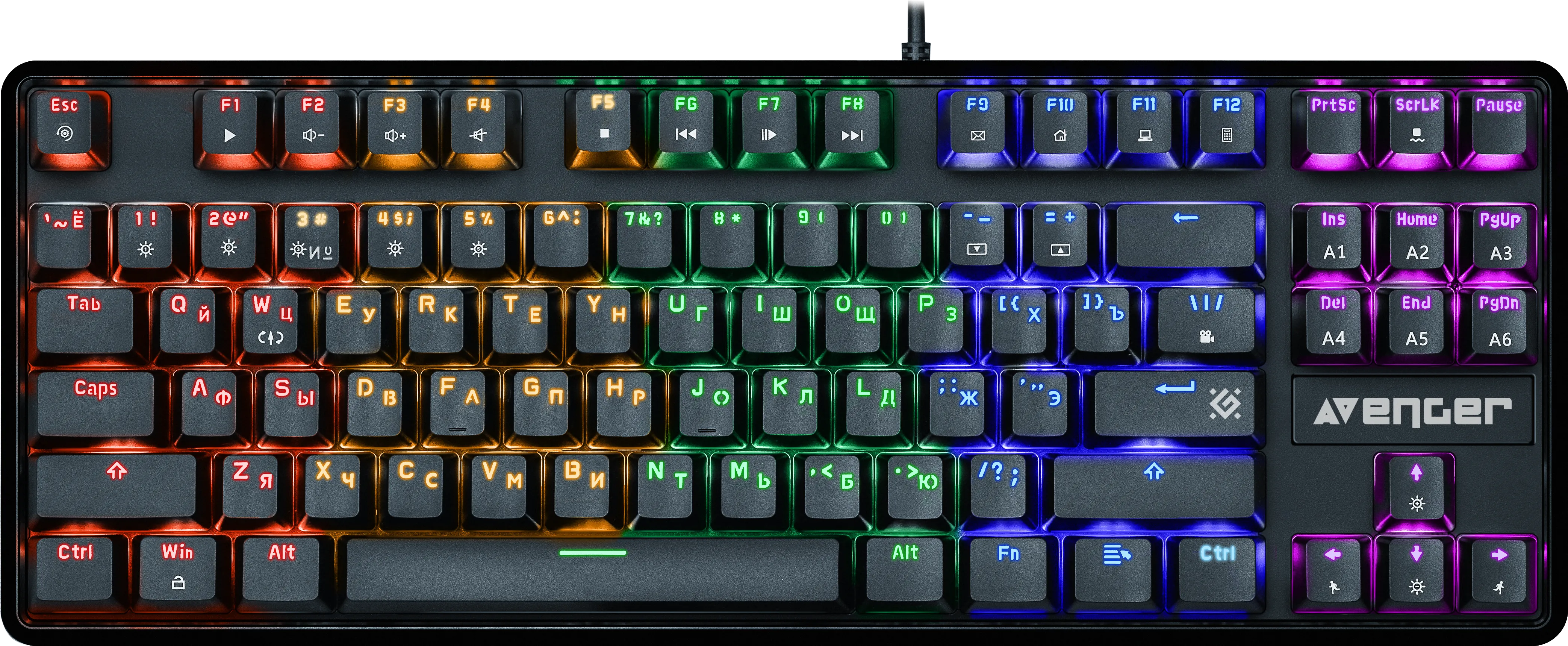 Клавиатура Defender Avenger GK-412 (45410)