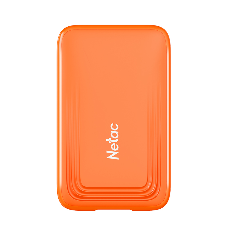 Внешний жесткий диск SSD 512Gb Netac ZX20Ⅳ Orange (NT01ZX20Ⅳ-512G-32OR)
