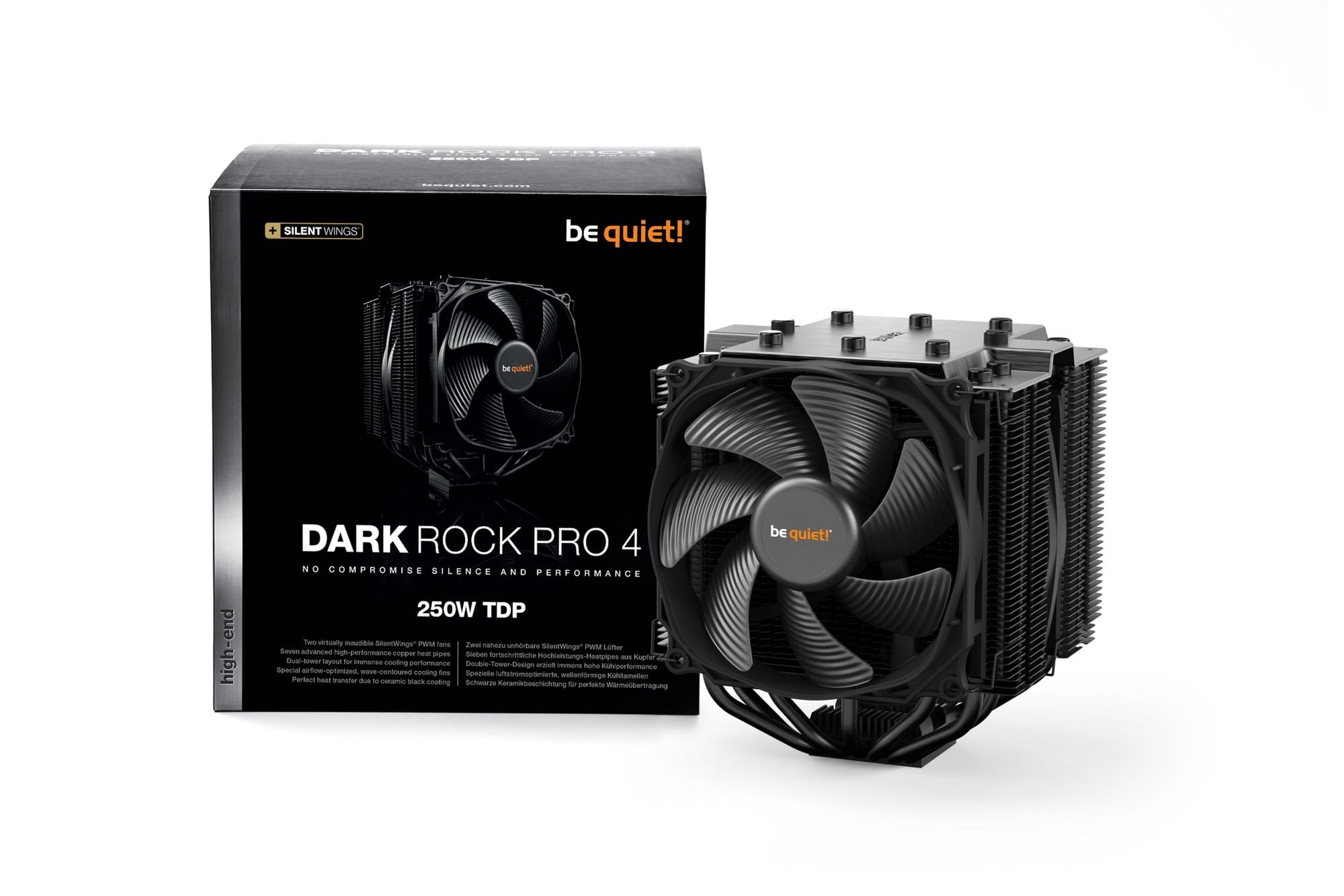 Вентилятор be quiet! DARK ROCK PRO 4 (BK022)