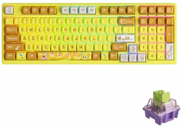 Клавиатура Akko 3098S SpongeBob (Akko CS Starfish) (174624)
