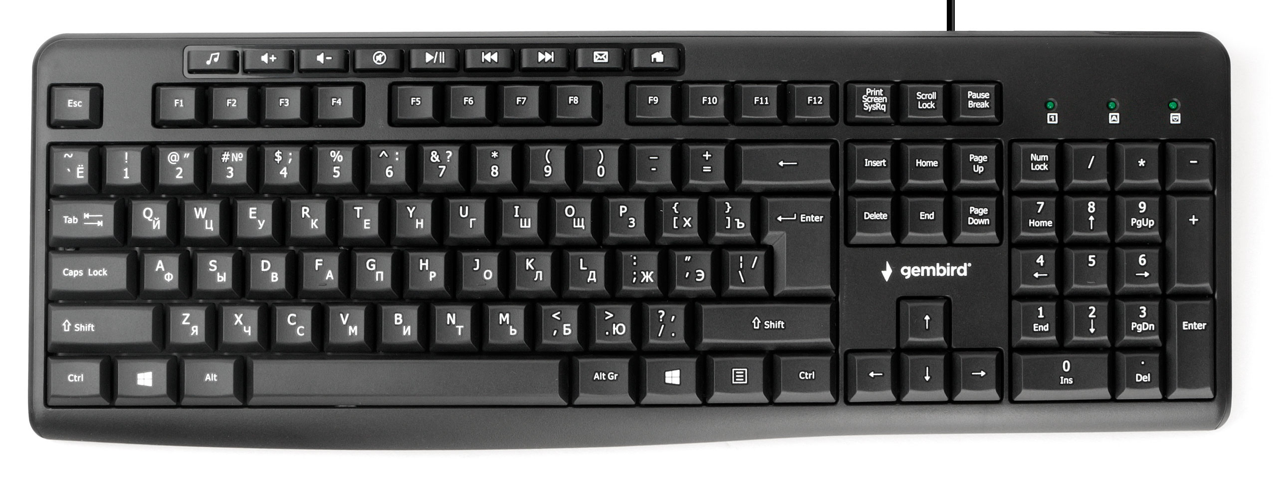 Клавиатура Gembird KB-8440M