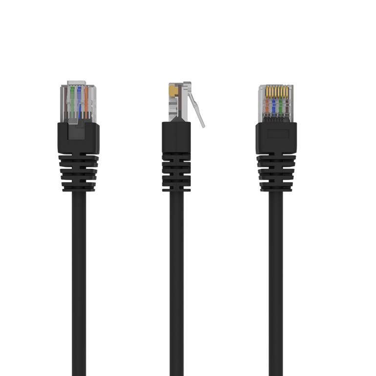 Патч-корд Cablexpert PP12-3M/BK 3m Black