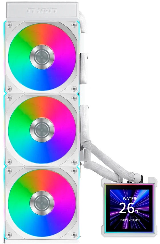Система жидкостного охлаждения Lian Li HydroShift II LCD-S 360CL (G89.GHS2LCDS36CW.R0)