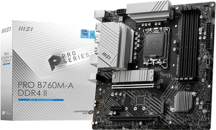 Материнская плата MSI PRO B760M-A DDR4 II