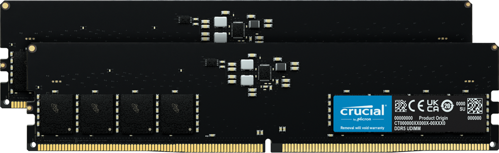 Модуль памяти 32Gb (2*16Gb) Crucial CT2K16G48C40U5