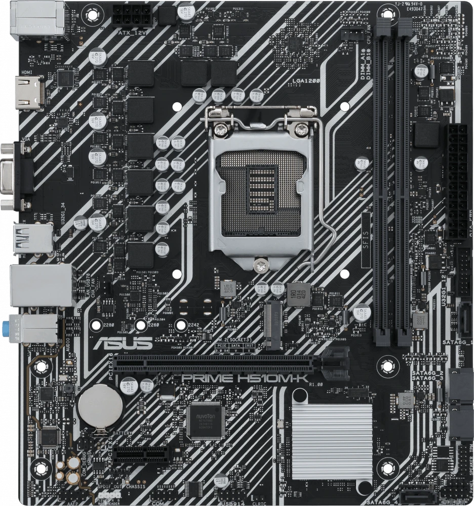 Материнская плата Asus Prime H510M-K