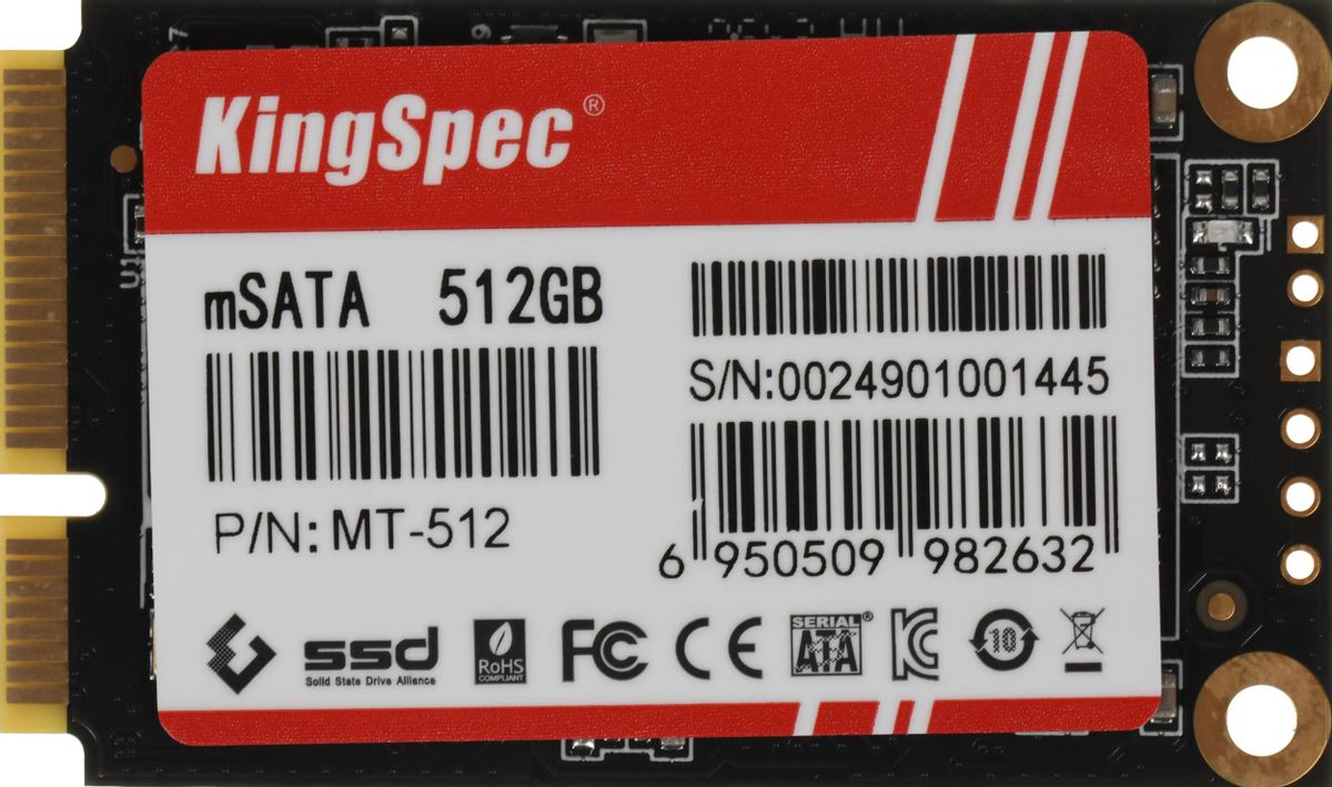Жесткий диск SSD 512Gb Kingspec MT-512