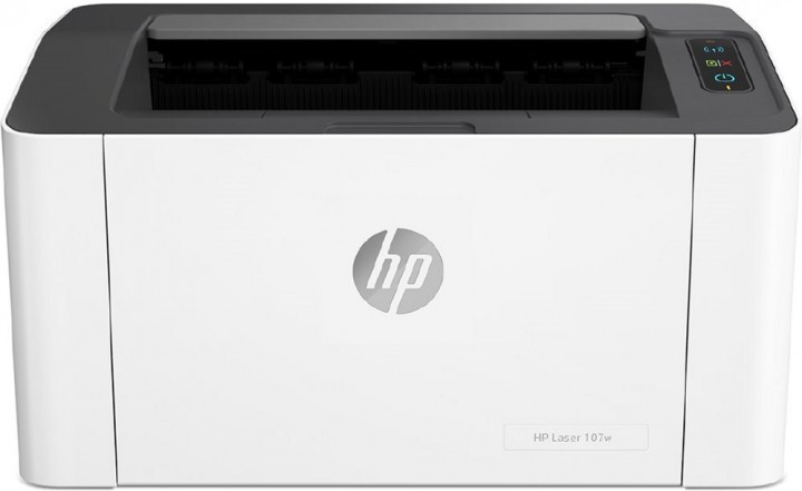 Принтер HP Laser 107w (4ZB78A) (лазерное монохромное, A4, 1200x1200 dpi, 20ppm, Wi-Fi, USB)