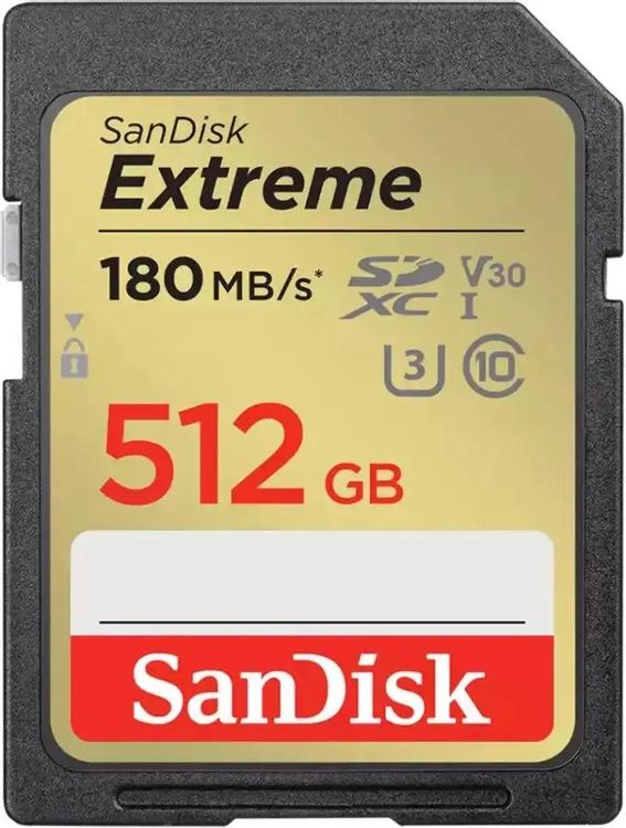 Карта памяти 512Gb SanDisk Extreme (SDSDXVV-512G-GNCIN)