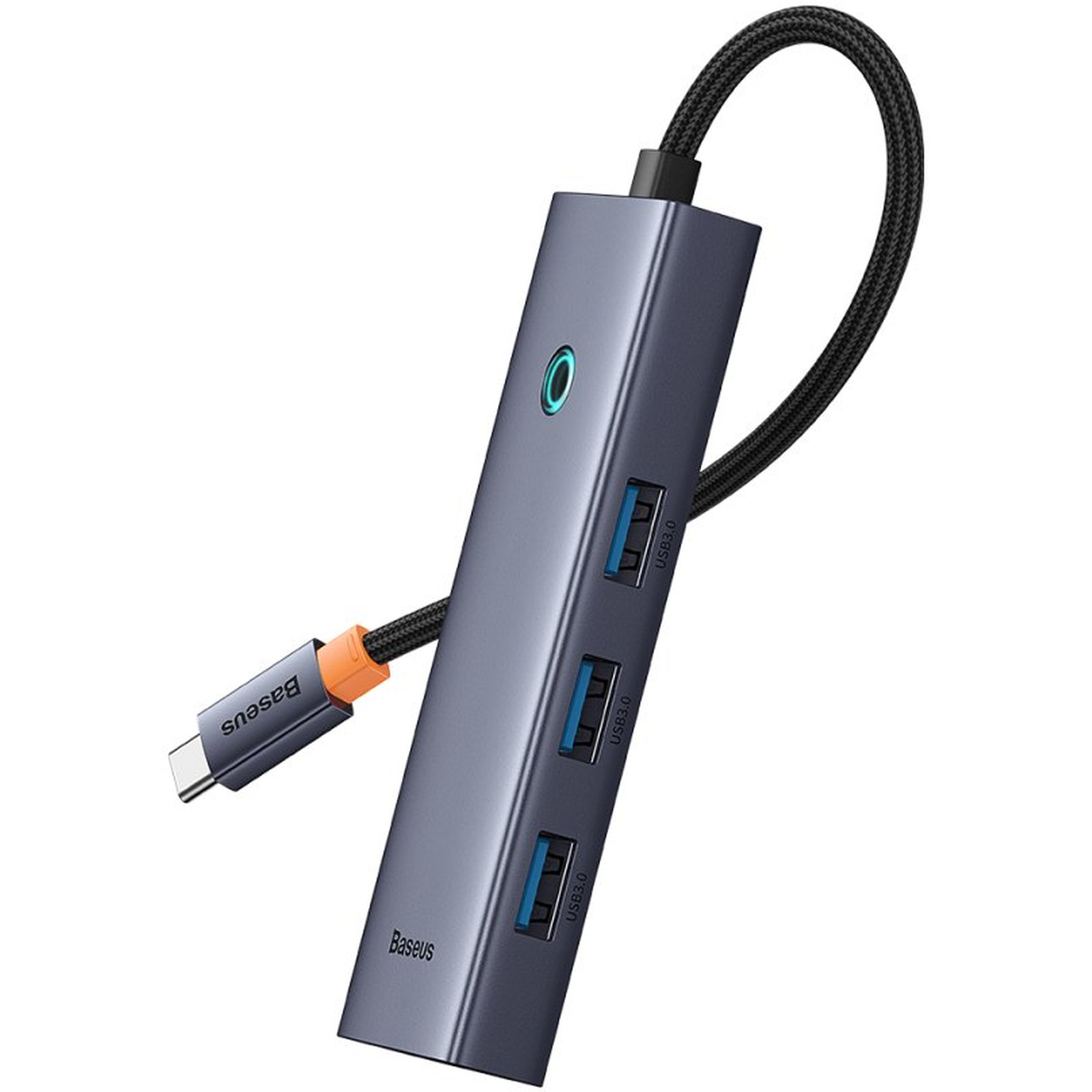 Разветвитель USB (USB-хаб) Baseus Flite Series 4-Port USB-C Hub (B0005280A813-03)