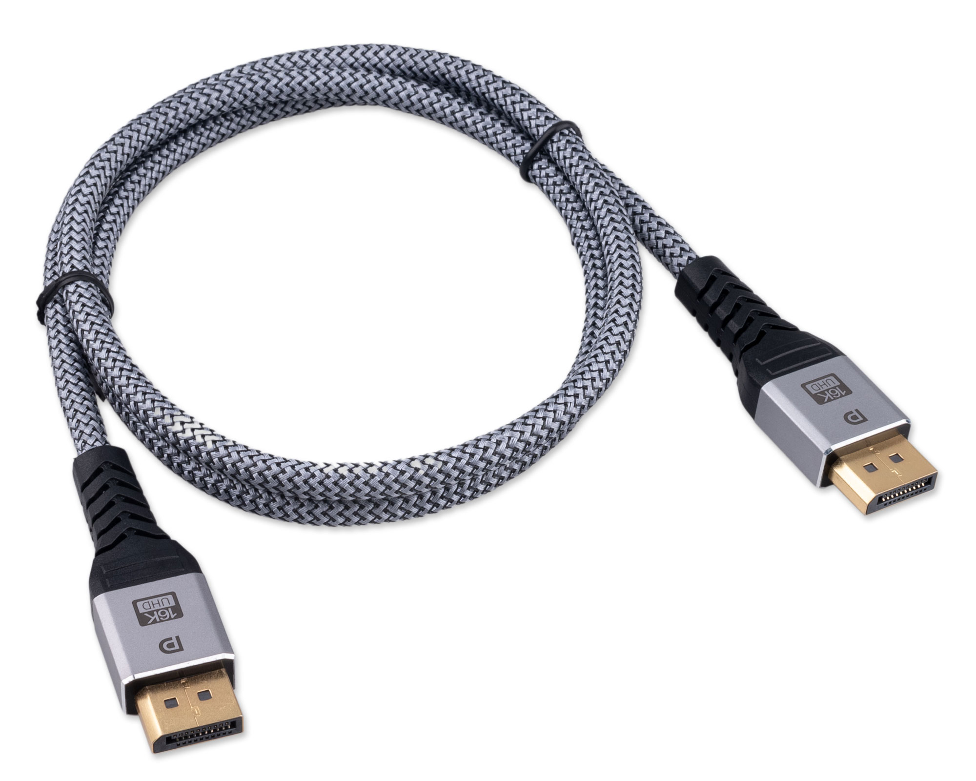 Кабель Cablexpert DP Premium CCP-DP16K-1M (Displayport - Displaypot v2.1)
