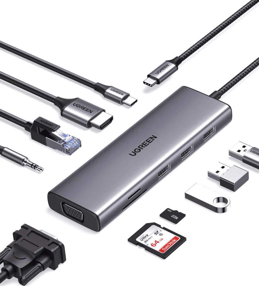 Док-станция UGREEN CM498 (15601)