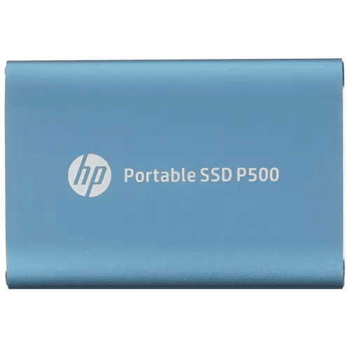Внешний жесткий диск SSD 120Gb HP P500 Portable Blue (7PD47AA)