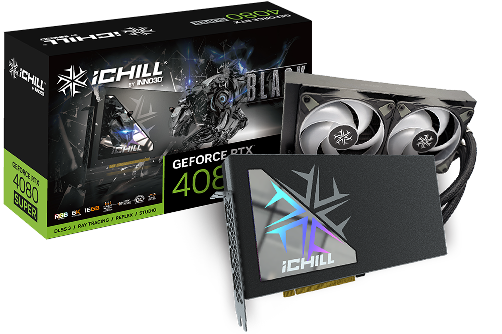 Видеокарта Inno3D RTX 4080 Super iChill 16GB (C408SB-166XX-18700006)