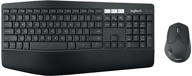 Беспроводной набор клавиатура + мышь Logitech Perfomance MK850 Black (920-008232) (Bluetooth + радио, до 3х устройств)