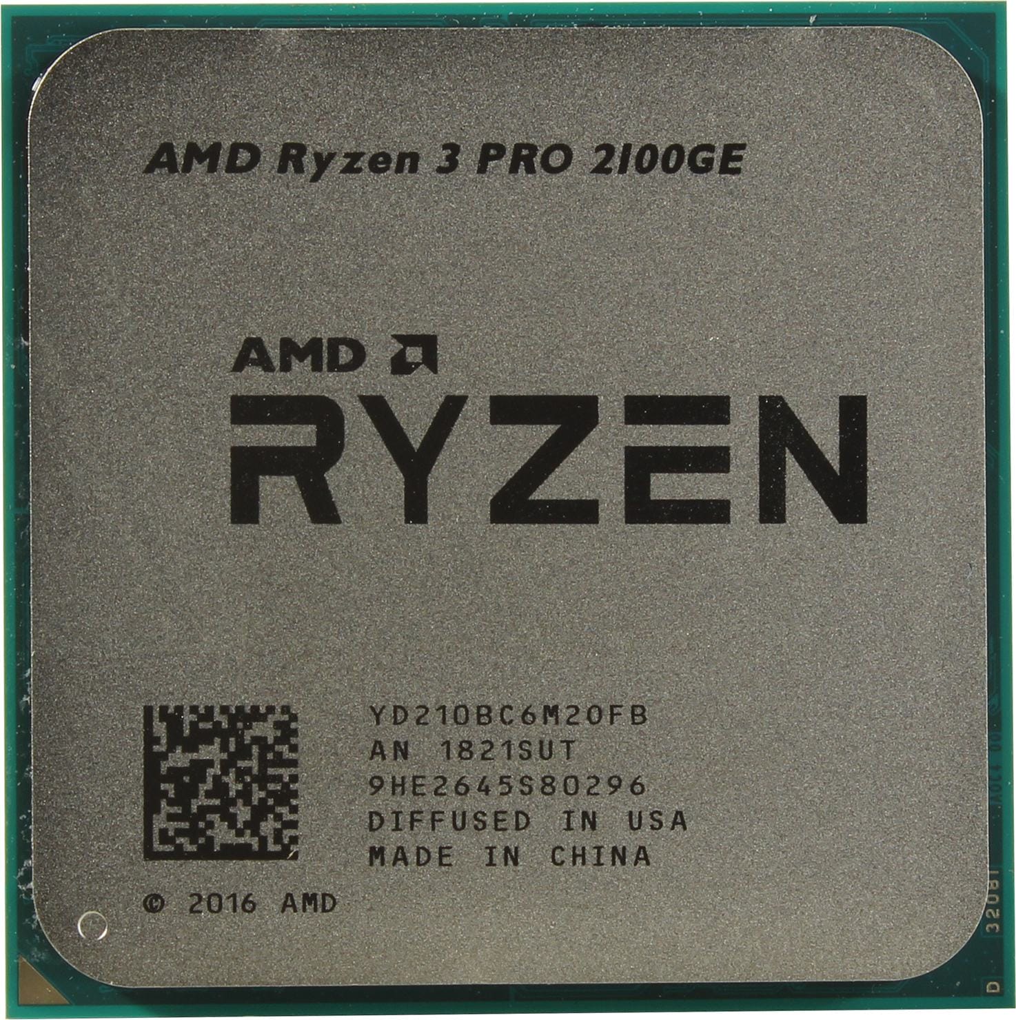 Процессор AMD Ryzen 3 Pro 2100GE (YD210BC6M2OFB)